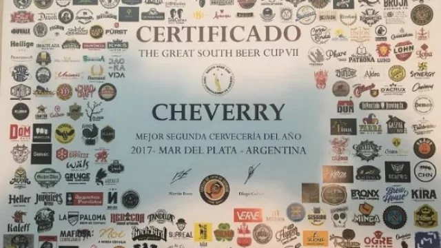Cheverry y Ogham, también ganadores en la South Beer Cup