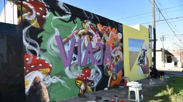 La iniciativa del colectivo Alta Gracia Te Pinta contó con el apoyo de la Municipalidad.