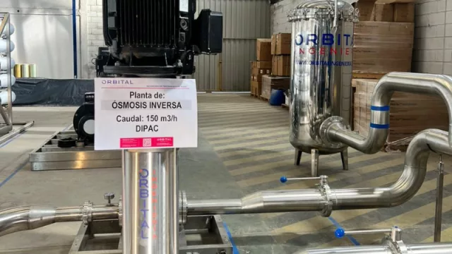 Orbital Ingeniería presentó el equipo de ósmosis de agua potable más grande de Argentina (con una inversión de 650 mil dólares)