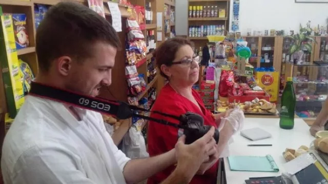 Filmación de un institucional para  Arcor.