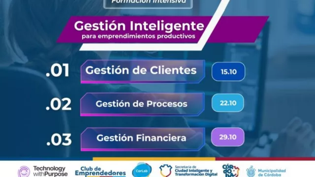 Entrenamiento en Gestión Inteligente para emprendimientos: una nueva formación intensiva gratuita