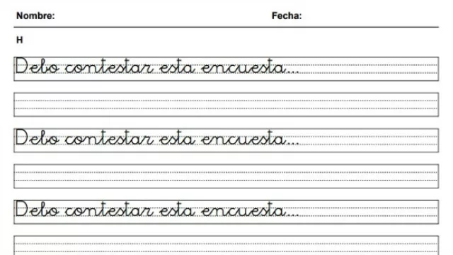 Resultados de encuesta