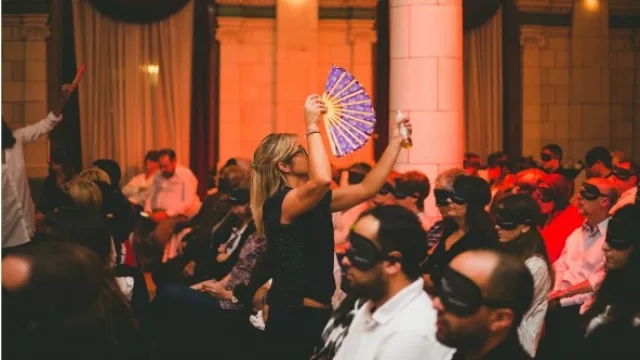 Una experiencia se desarrolló en el Salón Estación Mitre, Patrimonio Cultural de la Ciudad.