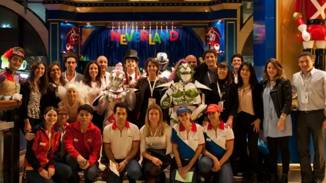 A pura diversión Neverland agasajó a empresarios del entretenimiento de Latinoamérica y el Caribe