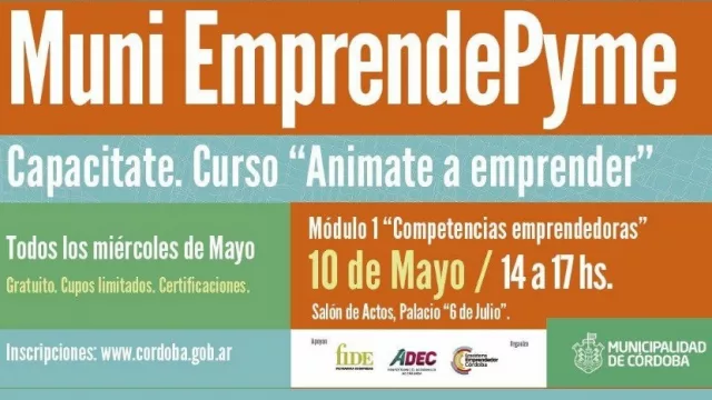 Y un día el coaching llegó a la Muni (ofrecen cursos gratuitos para emprendedores)
