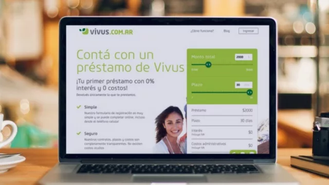 Llega otra fintech: Vivus.com.ar rompe el mercado y ofrece créditos a tasa 0%