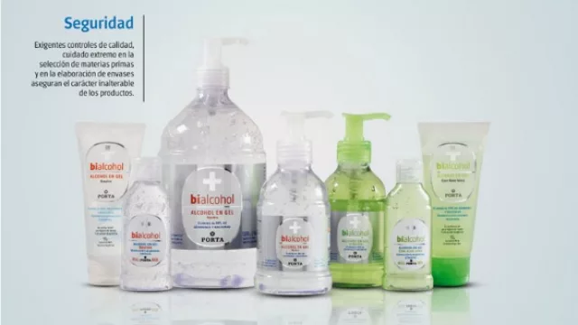 La familia Bialcohol ofrece una múltiple variedad de presentaciones.