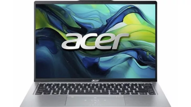 Mirá qué lindo bicho trajo Acer (se llama Swift Go y viene lista para operar con IA)