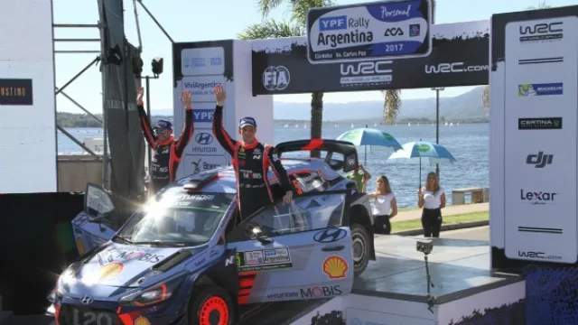 Neuville y Gilsoul, ambos belgas pusieron en lo más alto del podio a Hyundai