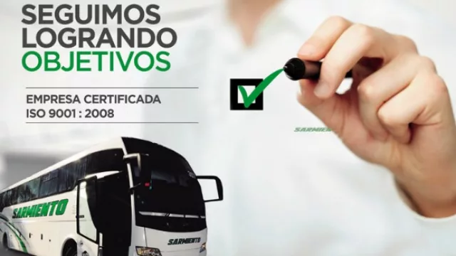Grupo Sarmiento logró con éxito aprobar los altos estándares de calidad de las normas ISO 9901.