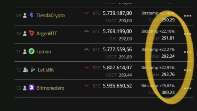 El dólar-cripto inicia la gestión Batakis entre $ 270 y $ 300 (esperando que abra el mercado)
