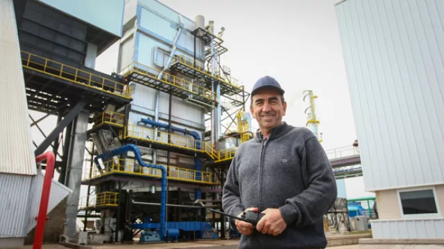 El ingeniero Jorge Ciravegna, ideólogo de la 'usina verde' que ya produce energía para Prodeman y el sistema eléctrico nacional.