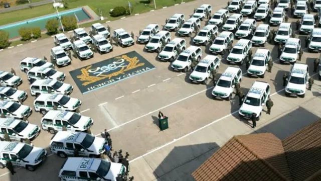 Bullrich entregó 160 Amarok a Gendarmería Nacional para la lucha contra el narcotráfico  