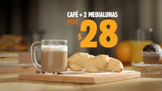 El combo perfecto de Burger King para empezar el día.