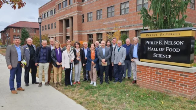 Prunotto y Busso en Purdue University de Estados Unidos (“La Harvard de las Ciencias Agropecuarias”)