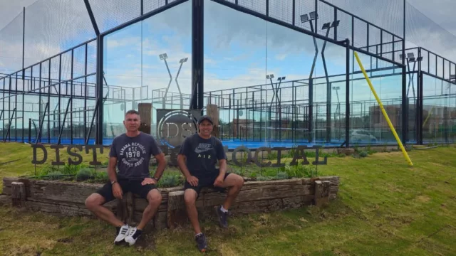 Leonardo Ludueña y Nelson Franco, socios y dueños de Distrito Social