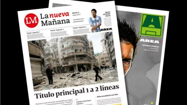 Así será el semanario en papel de La Nueva Mañana.