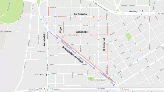 Por obras de pavimentación habrá cortes en Av. Revolución de Mayo y calle Riobamba