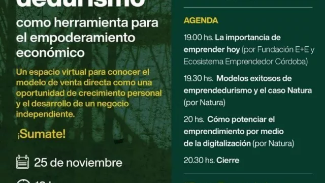 Fundación e+e le guiña el ojo a Natura (lanzan webinar sobre la venta directa como herramienta para emprender)