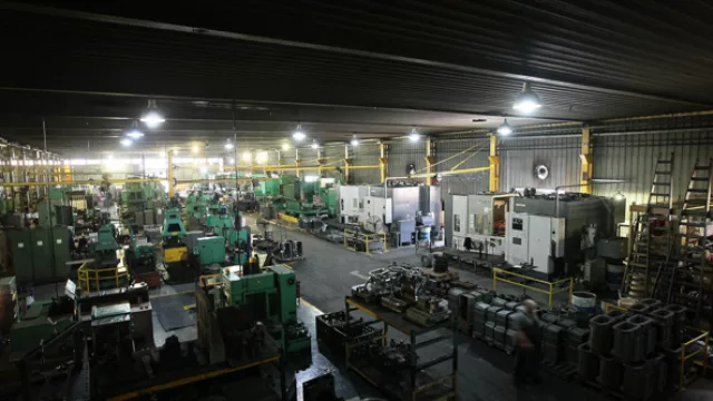 En la planta varillense trabajan más de 500 empleados. 