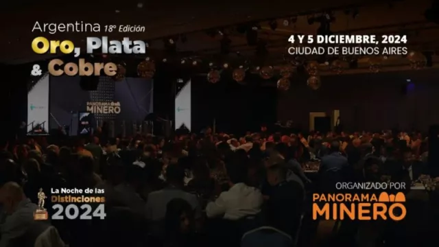 Cierre de un año récord: el sector minero se reúne en Buenos Aires para el “Argentina Oro, Plata y Cobre”
