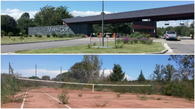 Cara y seca. Para mostrar Valle del Golf, las recorridas son en la zona de la cancha diseñada por Nicklaus. La otra cara se oculta.