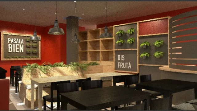 Así es el nuevo local de Junior B en el shopping Las Toscas.