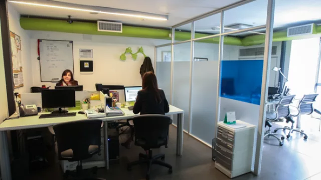 Las oficinas de la gerencia general están el 4to piso.