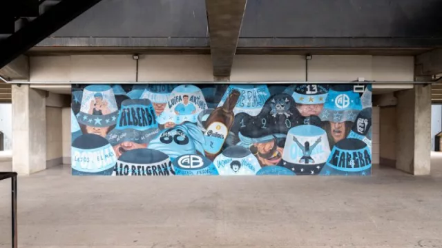 Las marcas siguen apostando a los murales: Quilmes y el Gordo Pelota llegan al Gigante de Alberdi