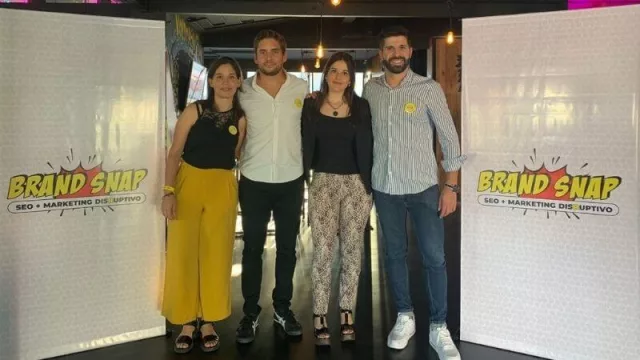 Paula Olmedo, Gonzalo Olmedo,
Julia Olmedo y Maximiliano Godoy Ribero, socios co-fundadores de Brand Snap.