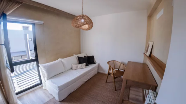 La casa modelo de One Dakota Housing: el tercer dormitorio y/o estudio para home office