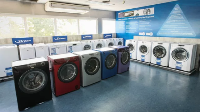 ...al último de los lavarropas fabricados por Alladio.