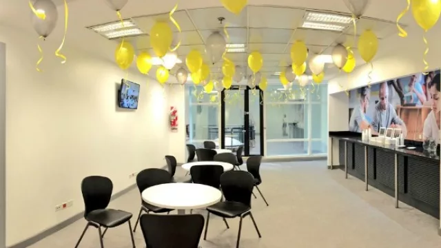 Sala del Centro de Formación de EY.