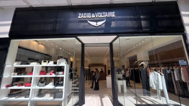 El lujo y la exclusividad llega a Córdoba Shopping: Zadig & Voltaire desembarca en la provincia (donde cuenta con una base de más de 150 clientes)