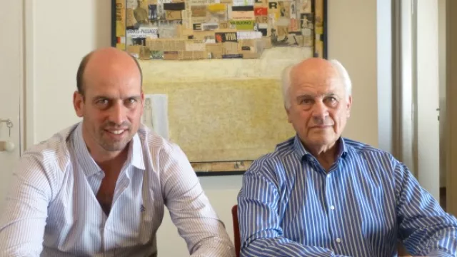 Dos generaciones y una misma pasión por la comunicación.