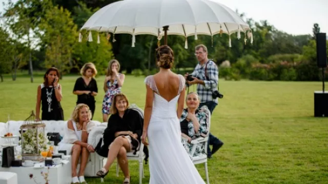 Toda la elegancia y glamour, en una tarde soñada en Estancia La Paz.