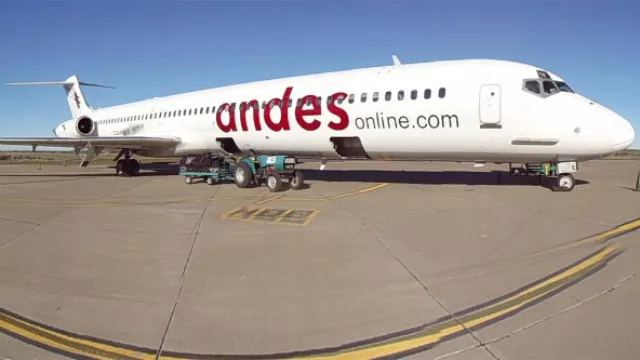 Andes, una de las low cost del nuevo plan aerocomercial anunciado por Macri.