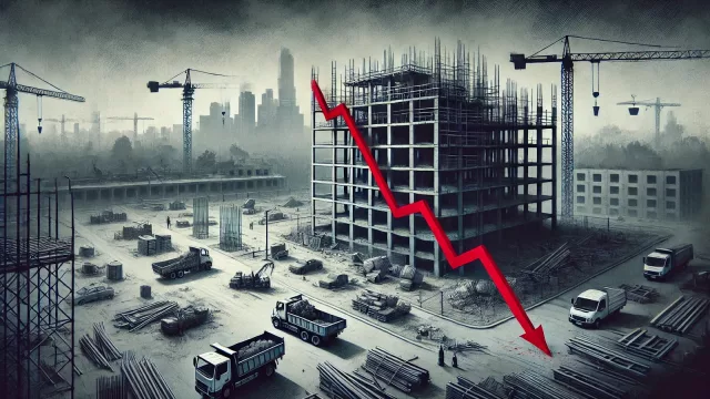 Confirmado: la construcción no arranca (el Índice Construya marca una caída del 27% en 2024)