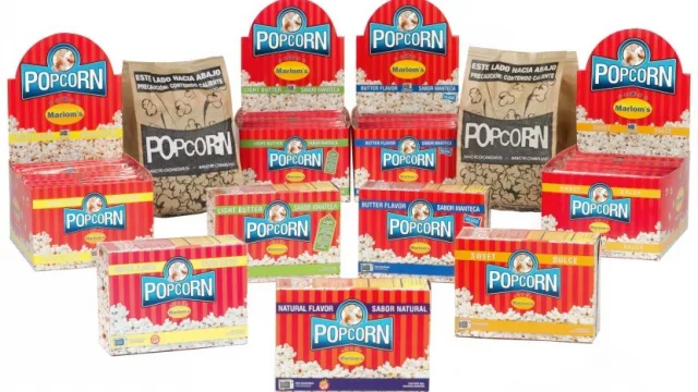 ¿Dulce o salado? 50% del popcorn para microondas es dulce (40% sabor manteca y 10 light)