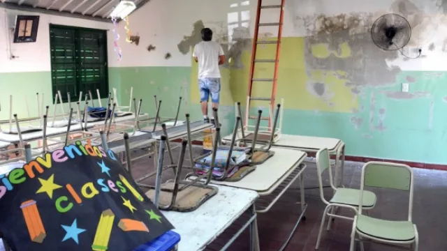 Las escuelas municipales se ponen a punto para recibir a los chicos
