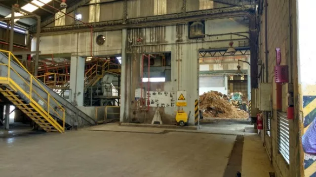 La planta cuenta con dos trituradoras. Cada una tiene un valor de US$ 1.000.000.