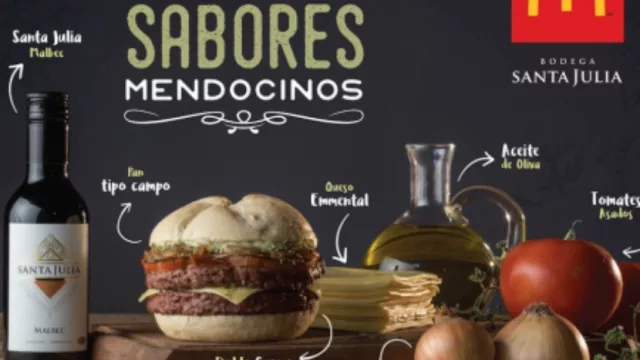 McDonald's regionaliza su menú en Mendoza por la Vendimia (¿no da para un McChori?)