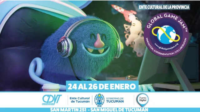 Tucumán se prepara para la Global Game Jam 2025 (el evento de videojuegos más importante del mundo)