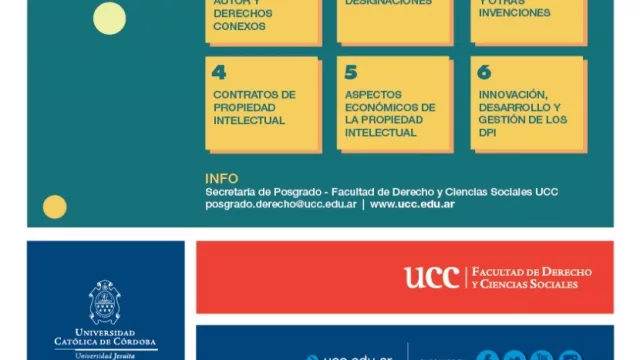 AmCham y la UCC presentan la 3ª edición del Posgrado en Innovación, Desarrollo y Propiedad Intelectual 