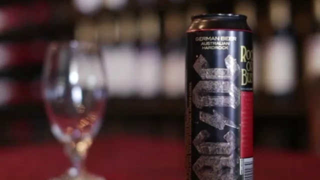 La cerveza más rockera...