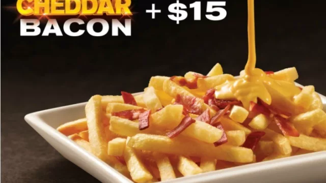 Llegan a McDonald’s las papas fritas cheddar bacon 