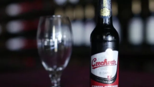 Una cerveza negra de República Checa... 