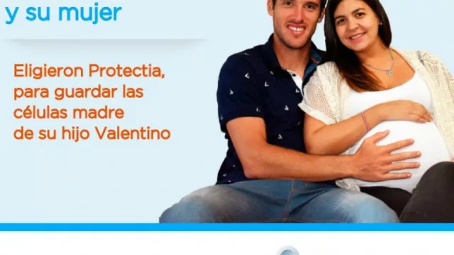 Leonardo Mayer eligió Protectia para guardar las células madre de su bebé