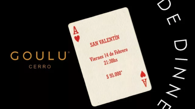 Póker de Ases: Goulú monta Masquerade Dinner para San Valentín (menú de seis pasos, caino con premios y sex-shop)