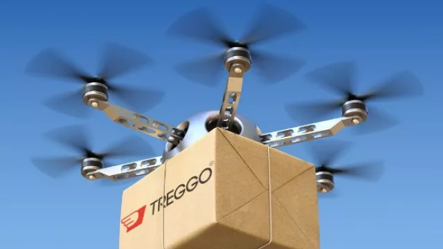 Treggo ya está realizando algunas pruebas para usar drones en determinados pedidos (pero aún hay un vacío legal).